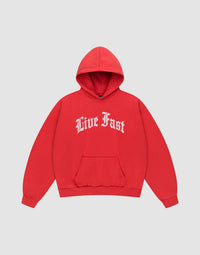 Live Fast Fractured Hooded