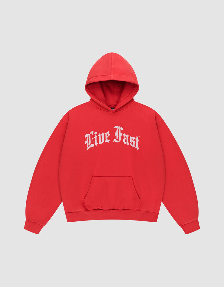 Live Fast Fractured Hooded
