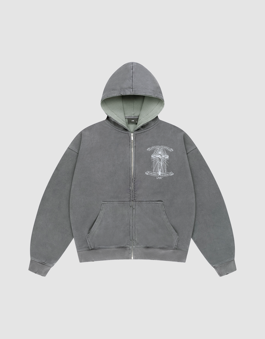 LFDY Cross Hooded Zip