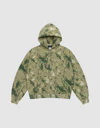 Camo Hooded Zip