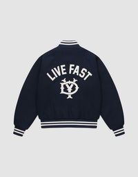 Live Fast College Jacket