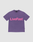The Basic OS Livefast Tee by LIVE FAST DIE YOUNG is a purple t-shirt with a bold Frontprint: LiveFast™ in large pink letters. Made from 100% Baumwolle, it features short sleeves and a round neckline for all-day comfort.