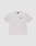 The Basic 210 Tee by LIVE FAST DIE YOUNG is a plain white short-sleeve crew neck t-shirt made from 100% Baumwolle, featuring small black "LiveFast" text on the left chest with no other designs or patterns.
