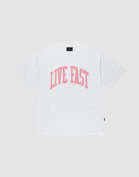 Live Fast College Tee