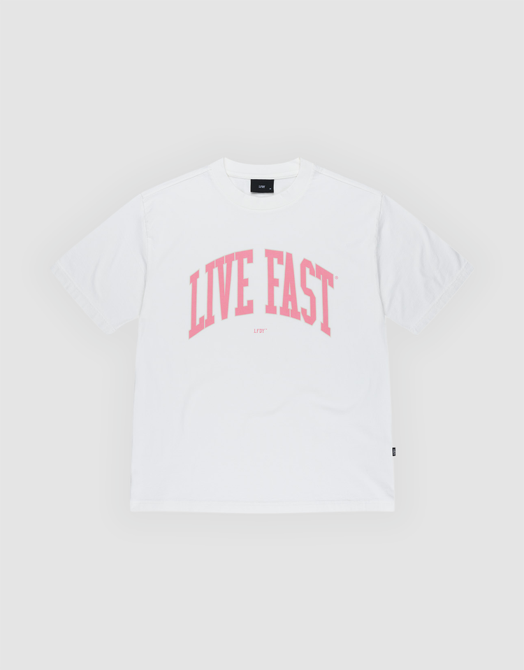 Live Fast College Tee