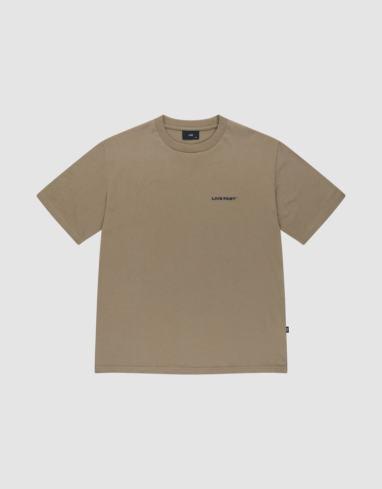 Live Fast Plain Tee