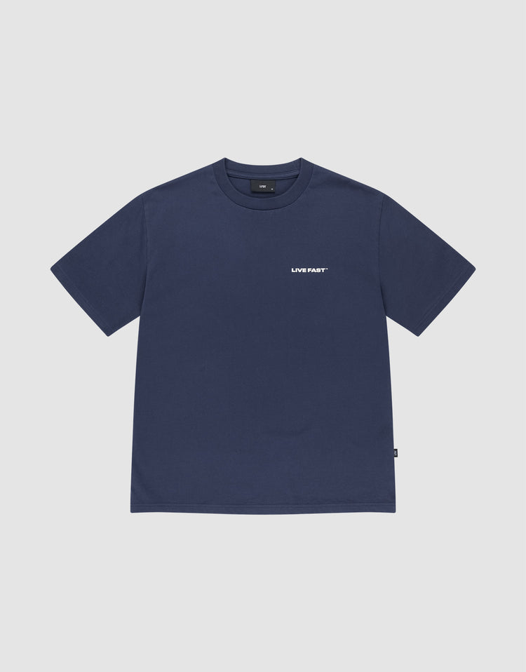 Live Fast Plain Tee
