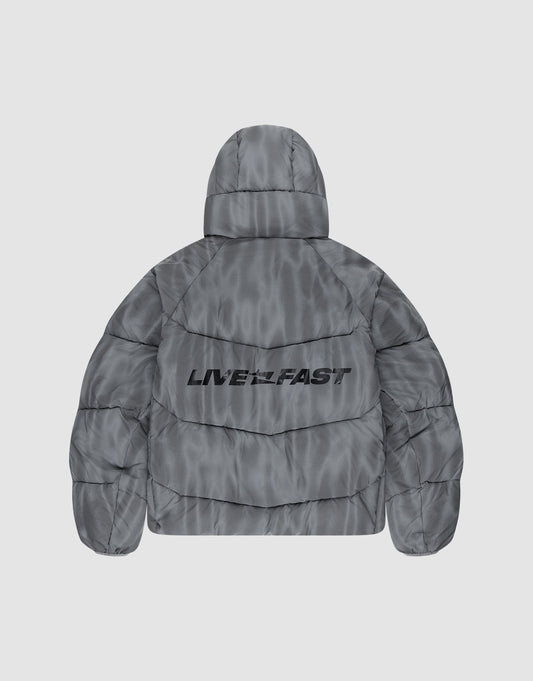 Live Fast Puffer Jacket