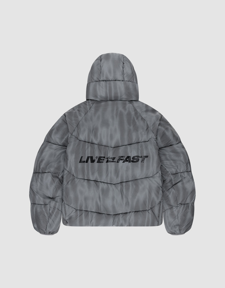 Live Fast Puffer Jacket