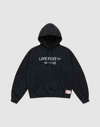 Live Fast Vintage Army Hooded