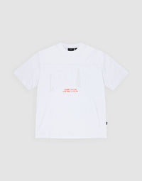 Live Fast Distressed College Tee