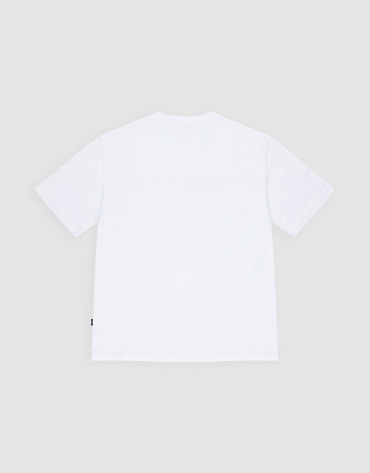 Live Fast Distressed College Tee