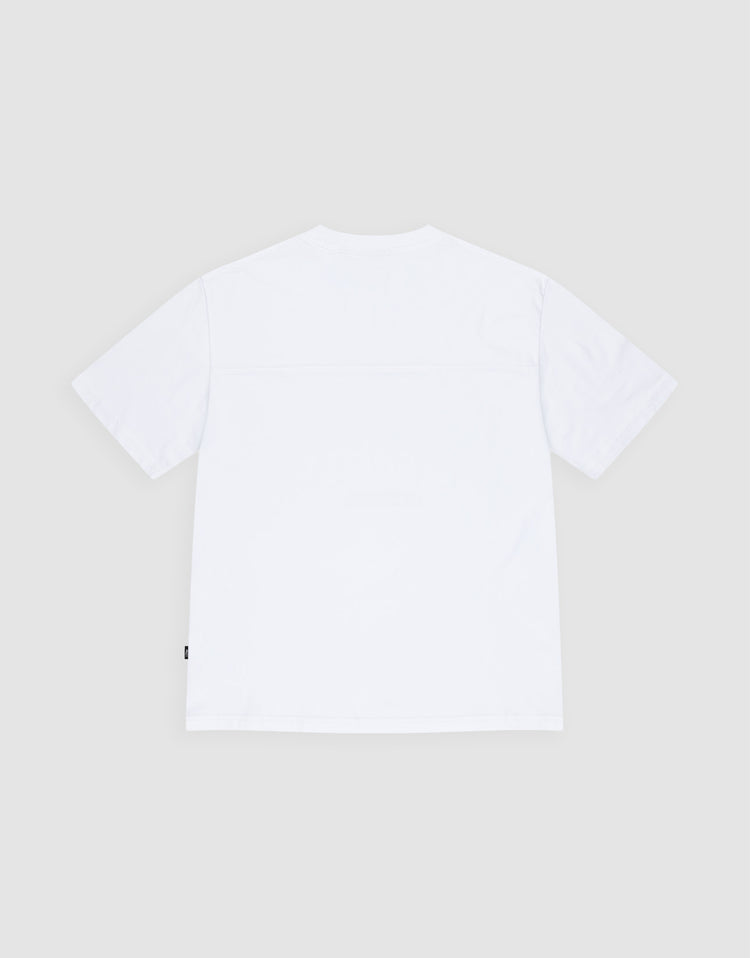 Live Fast Distressed College Tee