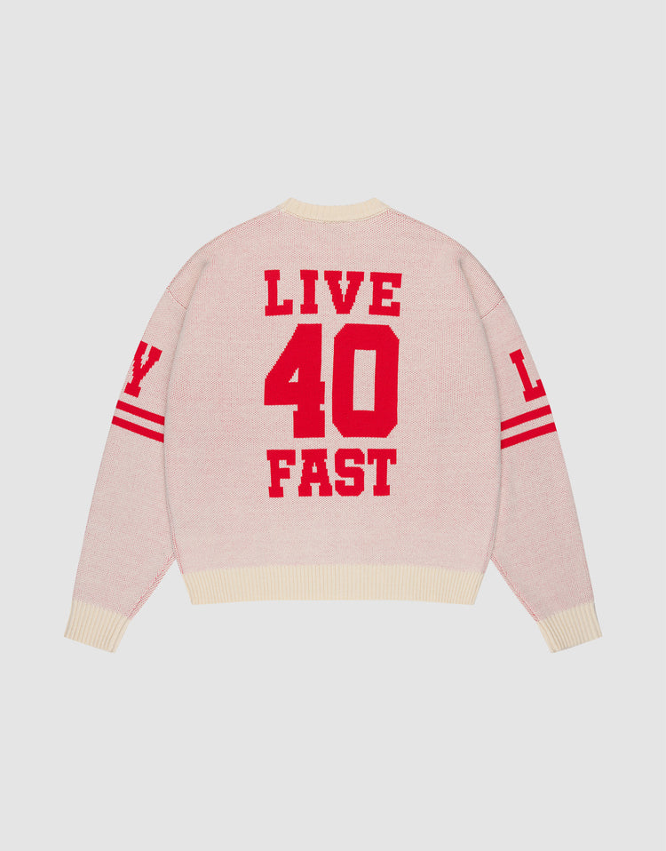 LFDY Jersey Knit Sweater