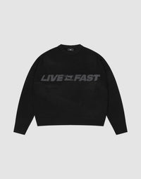 Live Fast Boucle Sweater
