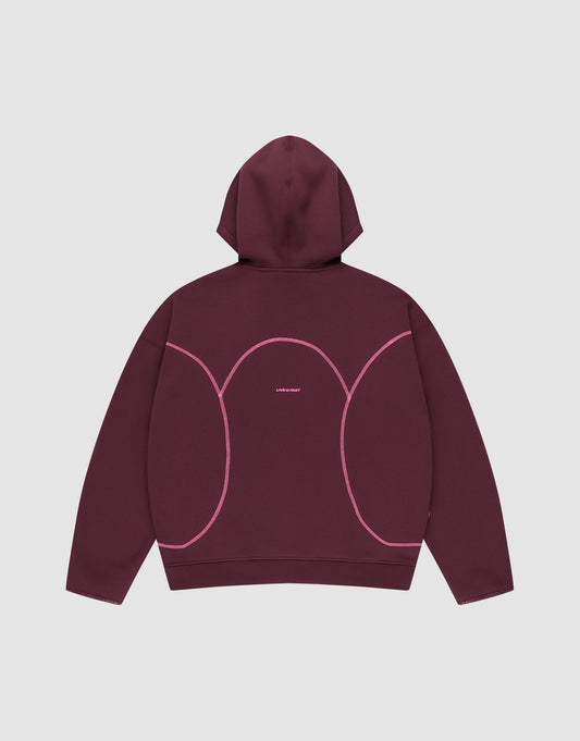 LFDY Active Fleece Hooded Zip