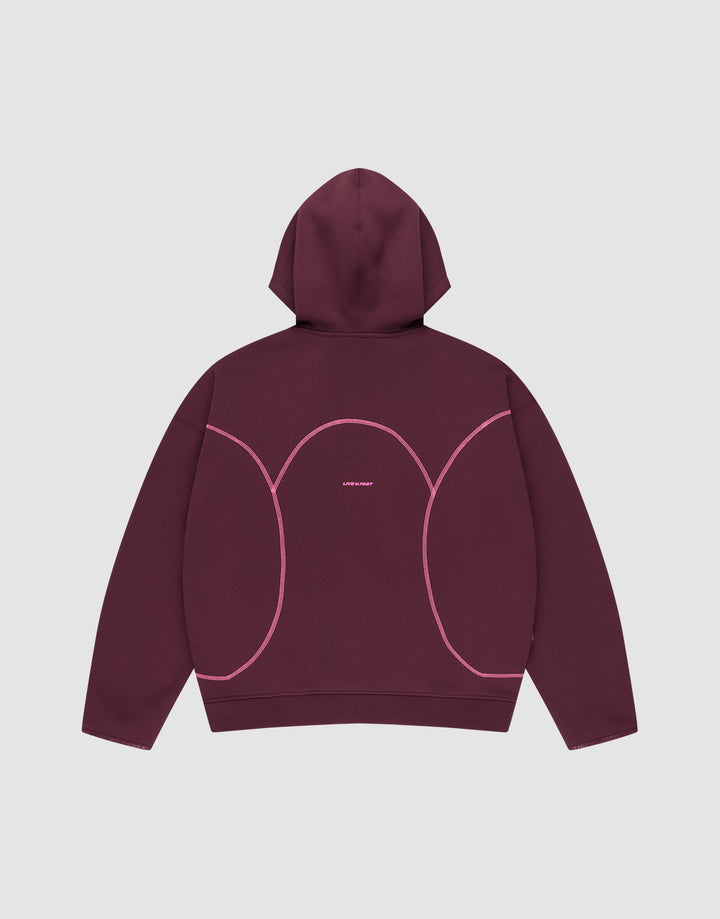 LFDY Active Fleece Hooded Zip
