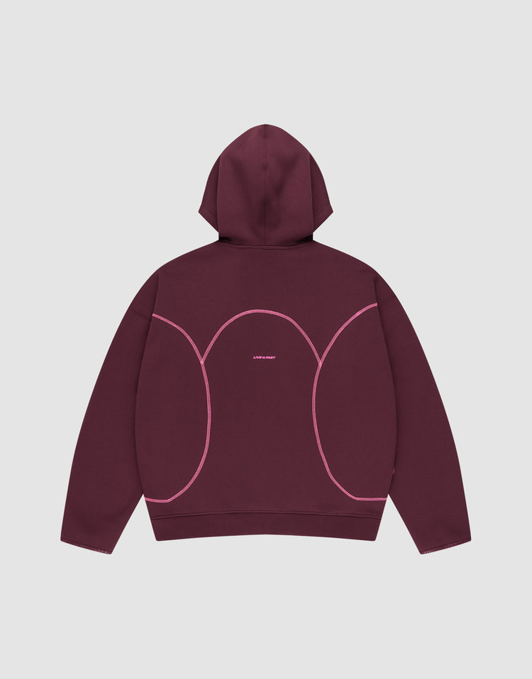 LFDY Active Fleece Hooded Zip