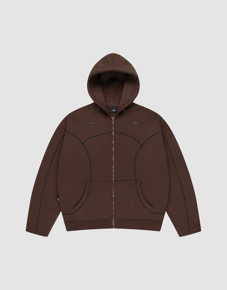 LFDY Active Fleece Hooded Zip