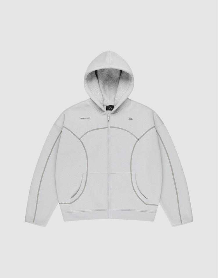 LFDY Active Fleece Hooded Zip