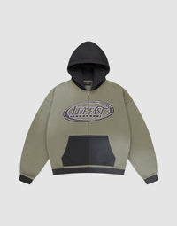 LFDY Two Tone Ellipse Hooded Zip