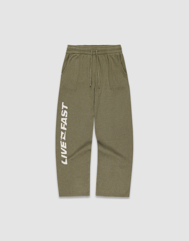 Live Fast Boucle Pants