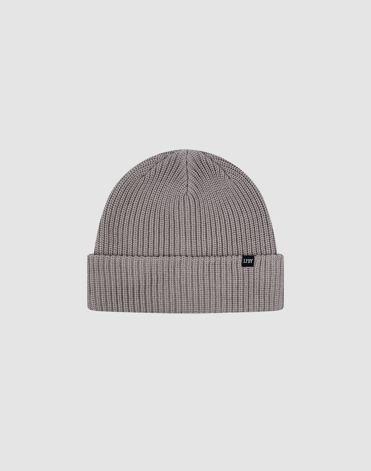 Double Rib Knit Beanie