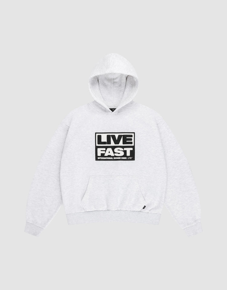 Live Fast Box Hooded