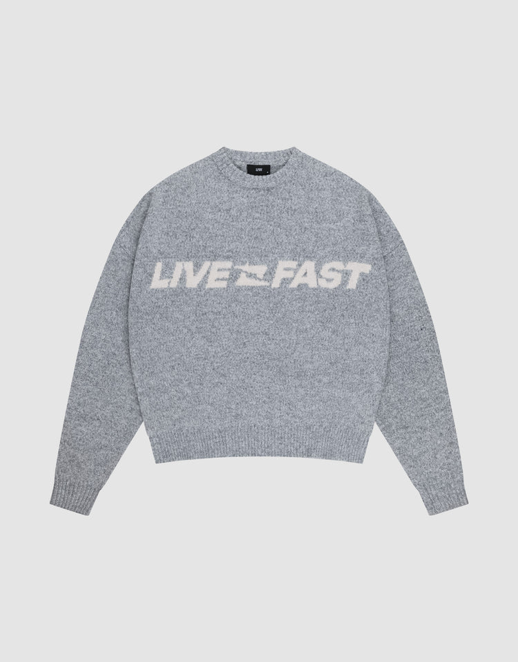 Live Fast Boucle Sweater