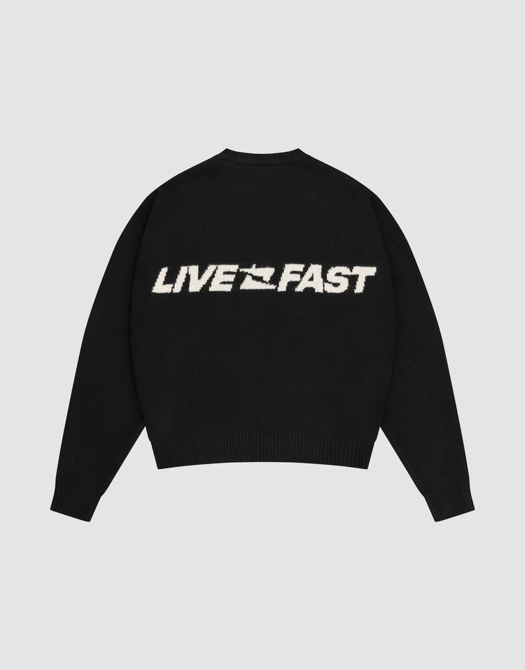 Live Fast Boucle Sweater