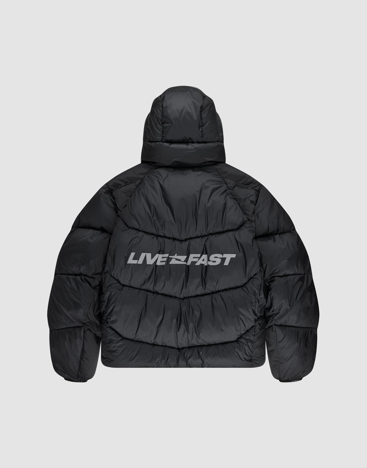 Live Fast Puffer Jacket