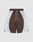 The LFDY League Shorts by LIVE FAST DIE YOUNG feature brown mesh at the center, white side panels, an oversize fit, elastic waistband with white drawstrings, and small side hem slits.