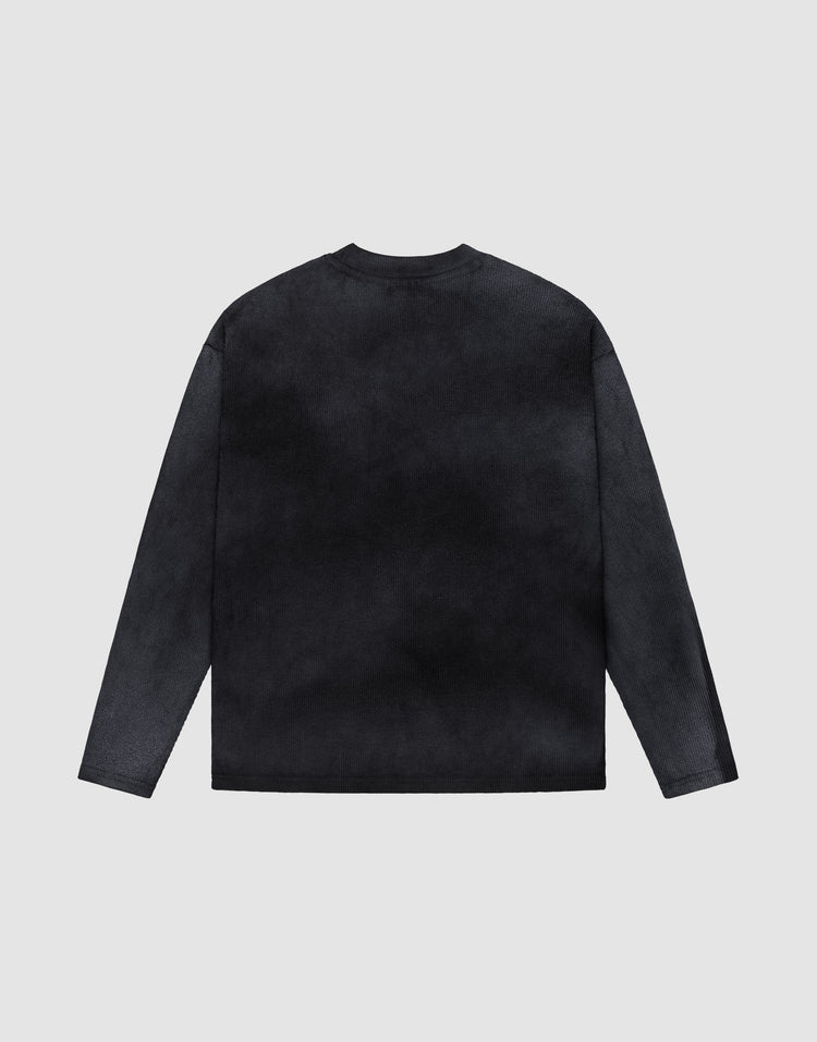 LFDY Emblem Ghost Waffle Longsleeve