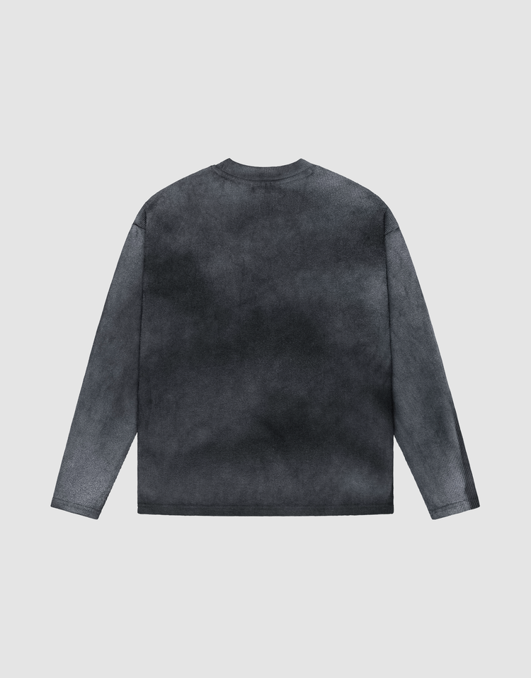 LFDY Emblem Ghost Waffle Longsleeve