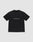 The LFDY We Walked Tee by LIVE FAST DIE YOUNG is a plain black, oversized cotton short-sleeve t-shirt with "LIVE FAST FOREVER." in bold white letters across the chest, shown against a light gray background.