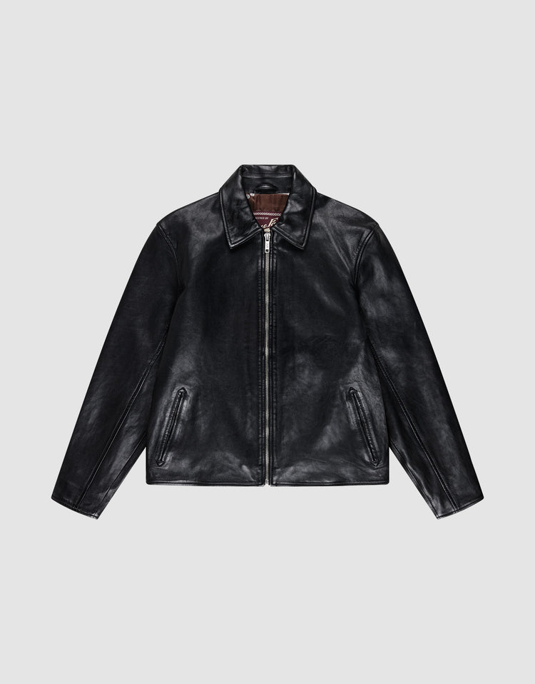 Live Fast Leather Jacket