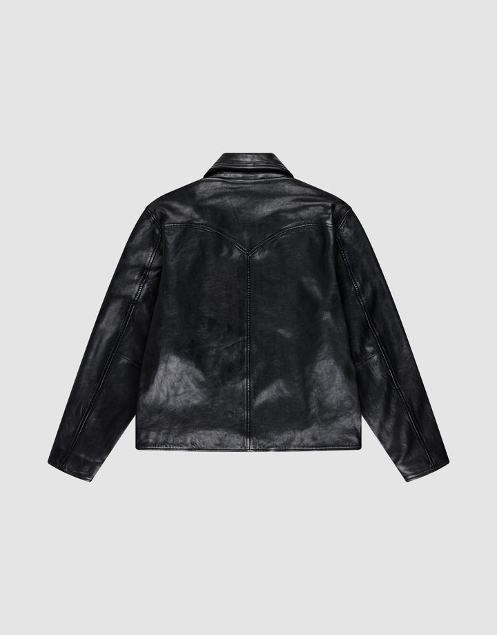 Live Fast Leather Jacket