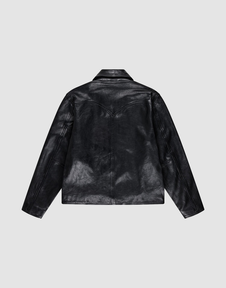 Live Fast Leather Jacket