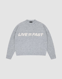 Live Fast Boucle Sweater