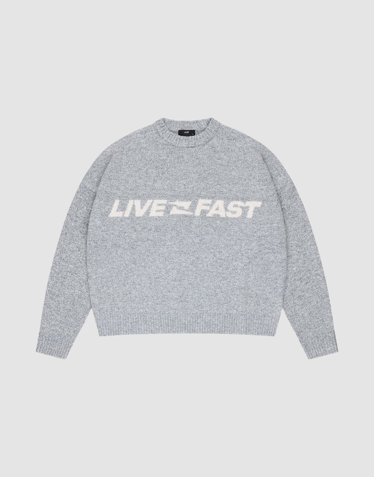 Live Fast Boucle Sweater