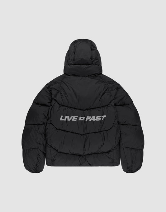 Live Fast Puffer Jacket