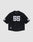 The LFDY Mesh Jersey by LIVE FAST DIE YOUNG is a black polyester sports top with an oversize fit, featuring white number 55 on the back and sleeves and a small logo patch near the bottom hem, set against a light gray background.