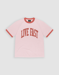 Live Fast Contrast Tee