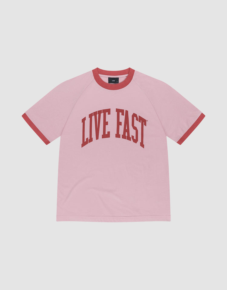 Live Fast Contrast Tee