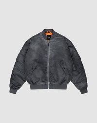 Washed Bomber Jacket