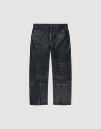 Baggy Leather Pants