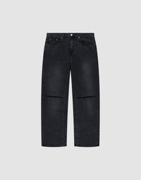 Oversize Ripped Denim