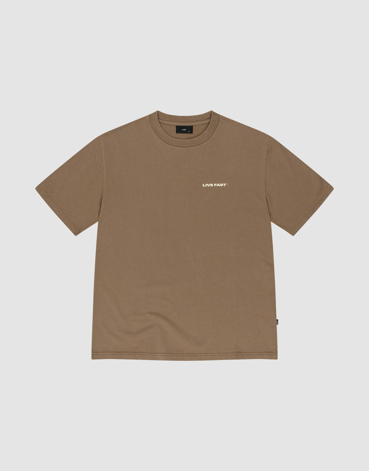 Live Fast Plain Tee