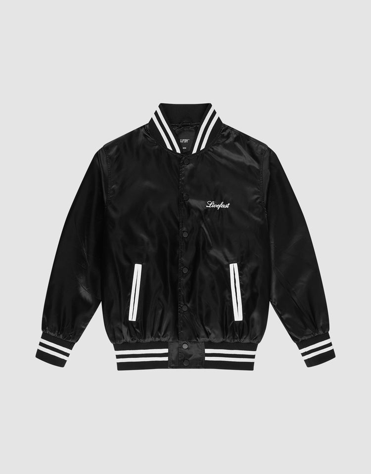 Satin College Jacket