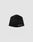The Live Fast Performance Beanie by LIVE FAST DIE YOUNG features a black fitted design with a reflective LIVE FAST logo near the brim, shown against a plain light gray background.